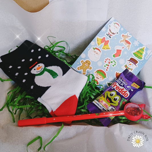 Mini Children’s Christmas Surprise Box – Stocking Filler & Festive Treats for Kids