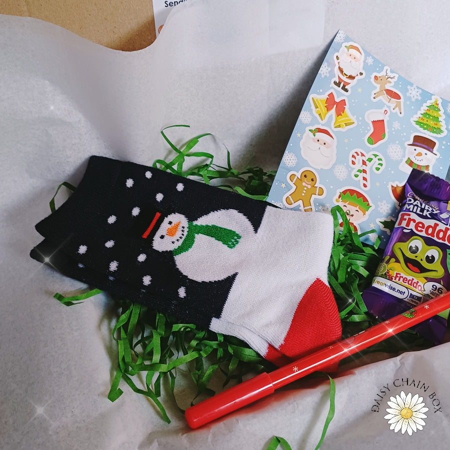 Mini Children’s Christmas Surprise Box – Stocking Filler & Festive Treats for Kids