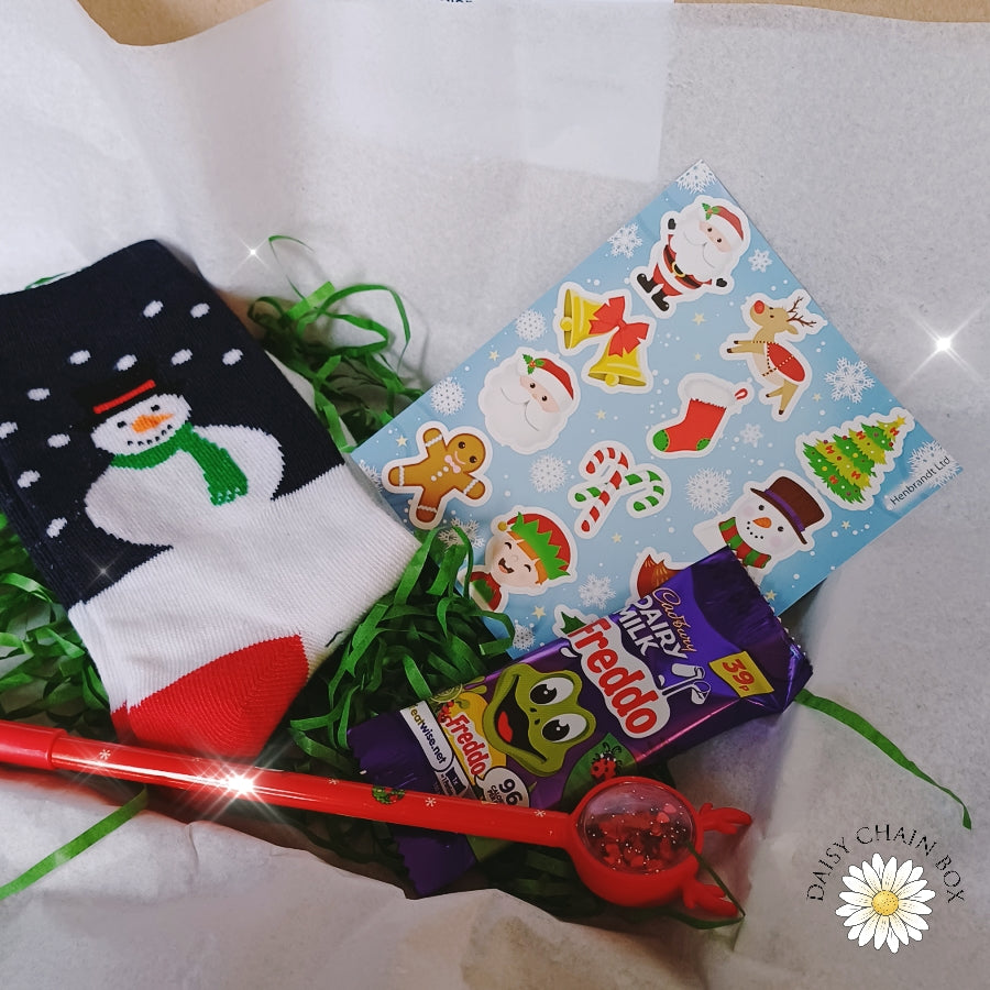 Mini Children’s Christmas Surprise Box – Stocking Filler & Festive Treats for Kids