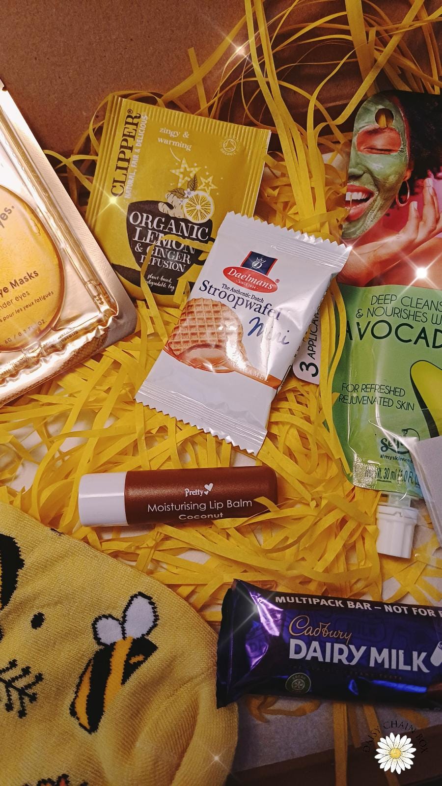 Yellow Gift Box – The Perfect Pamper Treat! - Birthday/Friendship Gift
