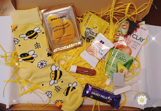 Yellow Gift Box – The Perfect Pamper Treat! - Birthday/Friendship Gift