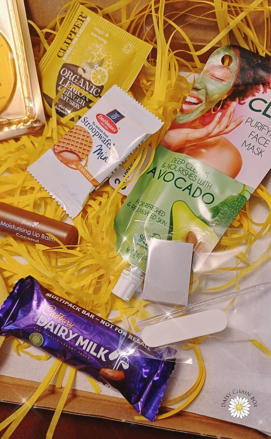 Yellow Gift Box – The Perfect Pamper Treat! - Birthday/Friendship Gift