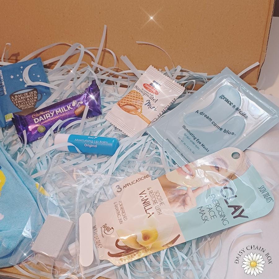 Blue Gift Box – The Perfect Pamper Treat! - Birthday/Friendship Gift