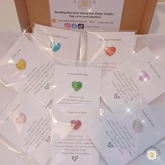 Pocket Hug – Mini Hug Token – Keepsake Gift –Thinking of You–Friendship Gift–Comfort Token–Support Gift–Long Distance Gift–Hug in a Pocket